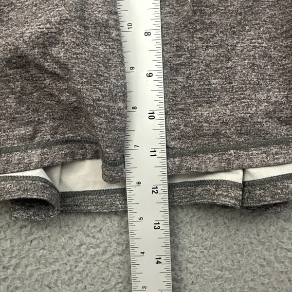 Lululemon Pace Rival Skirt Skort Gray Athletic Tennis Athleisure Women's 6 - Image 9