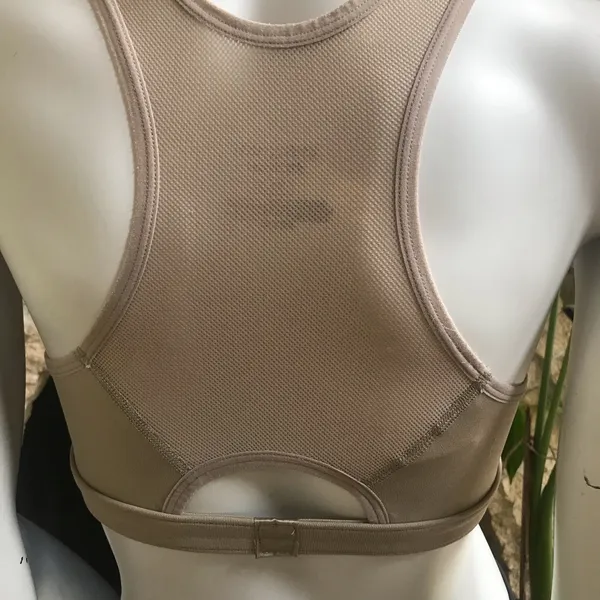 Patagonia Mesh Tan Sports Bra Women's Size Medium - Image 5