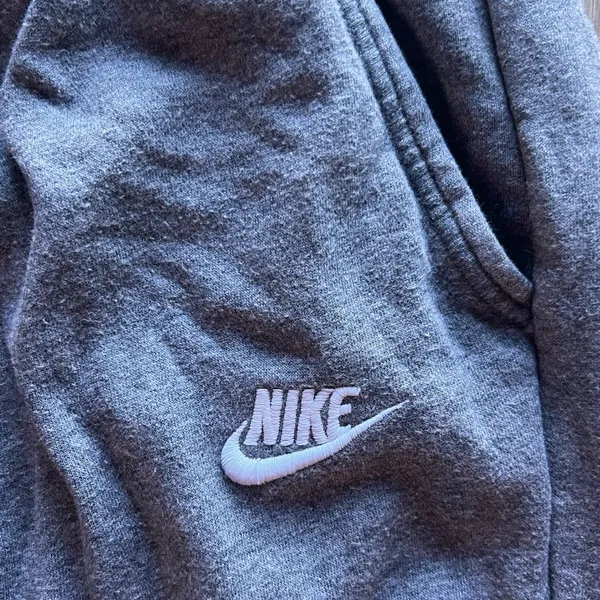 Nike Gray Track Pants Sweatpants #418 - Image 3