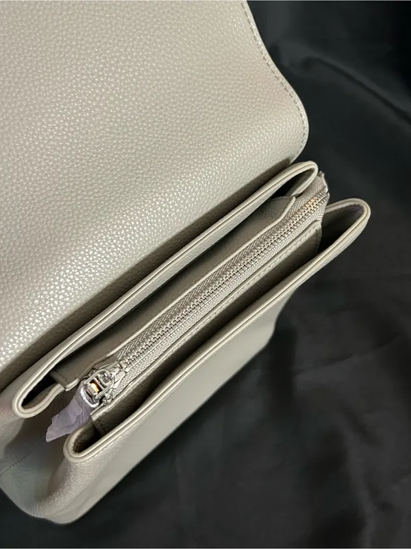 London Skye Women's Grey Top-Handle Backpack Travel Bag - Image 9