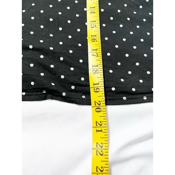 Victorias Secret Polka Dot Lace Trim Retro Pinup Rockabilly Cami Top Size‎ L - Image 10