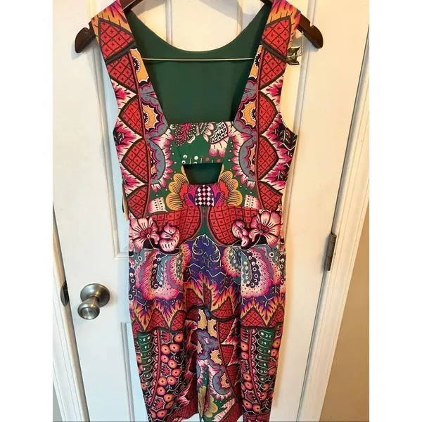 Anthropologie Maeve KALEIDOSCOPE Sheath Sleeveless Dress Lined Sz 2 NEW - Image 5