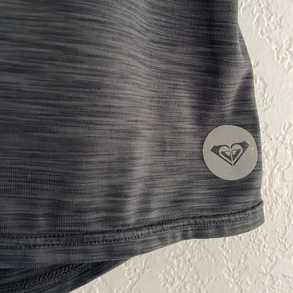Roxy Gray Athletic Active Halter Strap Top - Image 4
