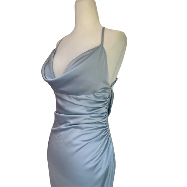 Katie May Ryder Gown in Celestial Blue Small New Womens Maxi Dress - Image 5
