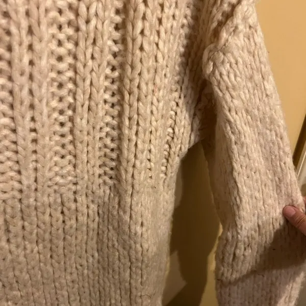 NWOT free people chunky knit sweater‎ small - Image 8