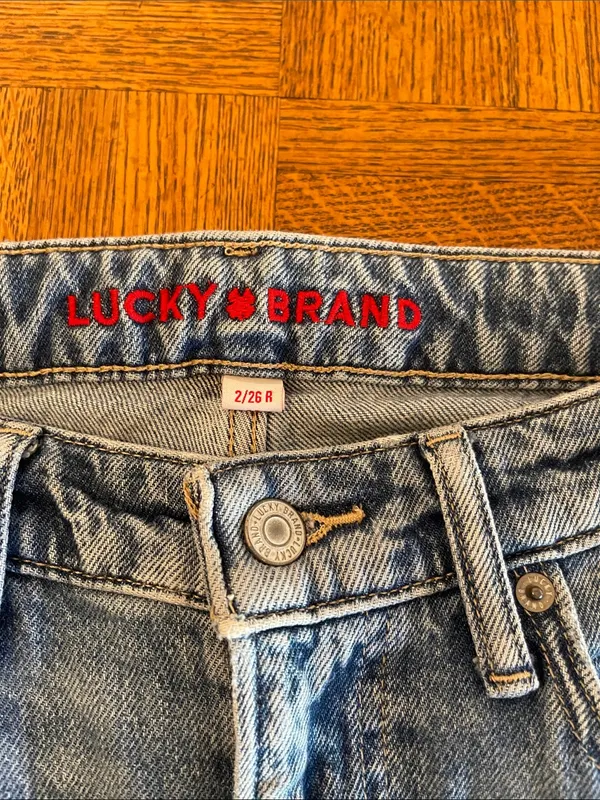 Lucky Brand THE BAGGY jeans size 2 - Image 2