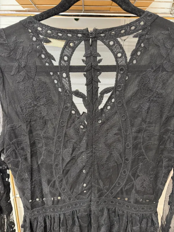 Altar'd State Black Maxi Dress - Image 10