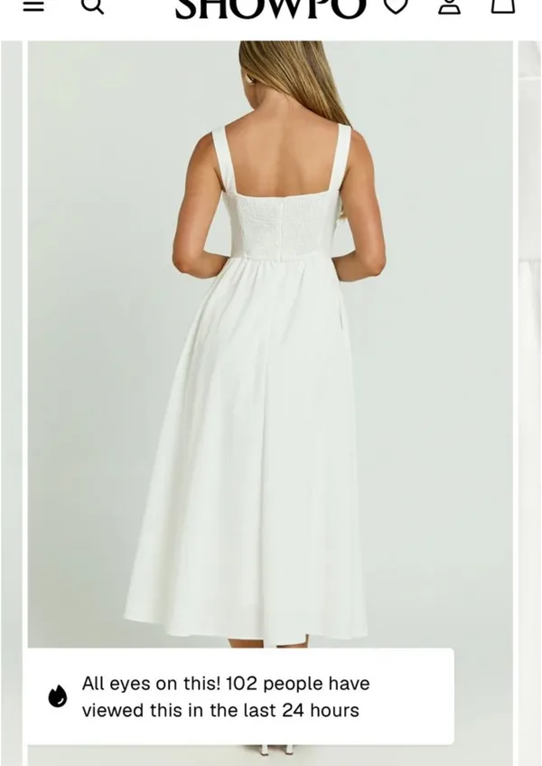 NWT Showpo KHARI MIDI DRESS size 10 - Image 2