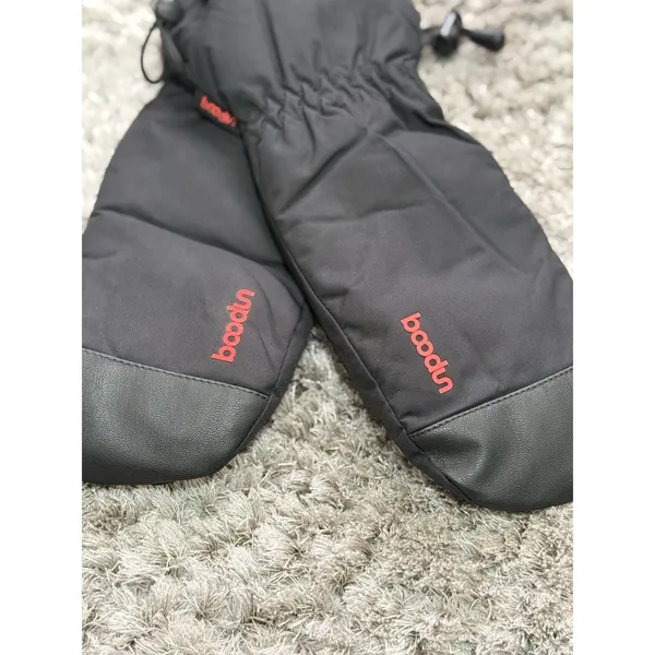 Boodun Winter Black Snowboard Mittens Women’s Windproof Waterproof Size S NWOT - Image 4