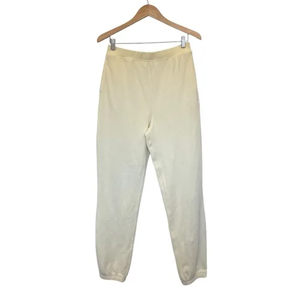 Kith Waffle Knit Chelsea Sweatpants In Butter Yellow - Image 3