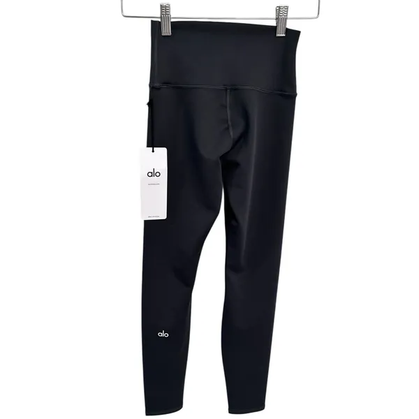 Alo Yoga 7/8 High-Waist Airlift Legging XS Anthracite New With Tags - Image 7