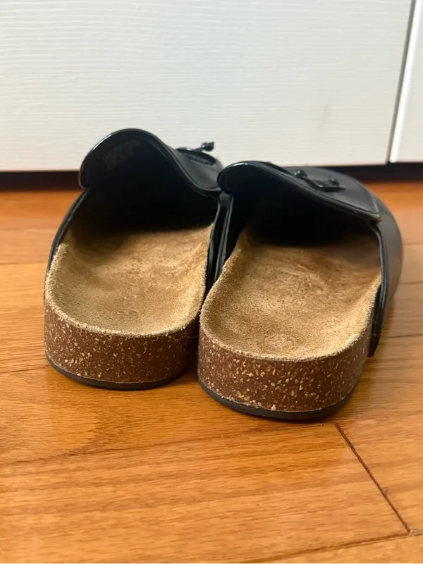 Tory Burch Leather Bow Mules in Black - Image 7