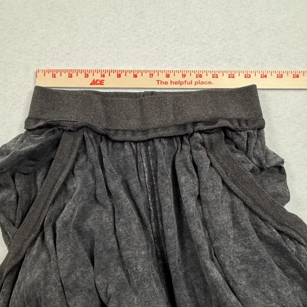 Oli & Hali Mineral Washed Side Pockets Jetty Harem Pants Women Small Gray BP0006 - Image 5