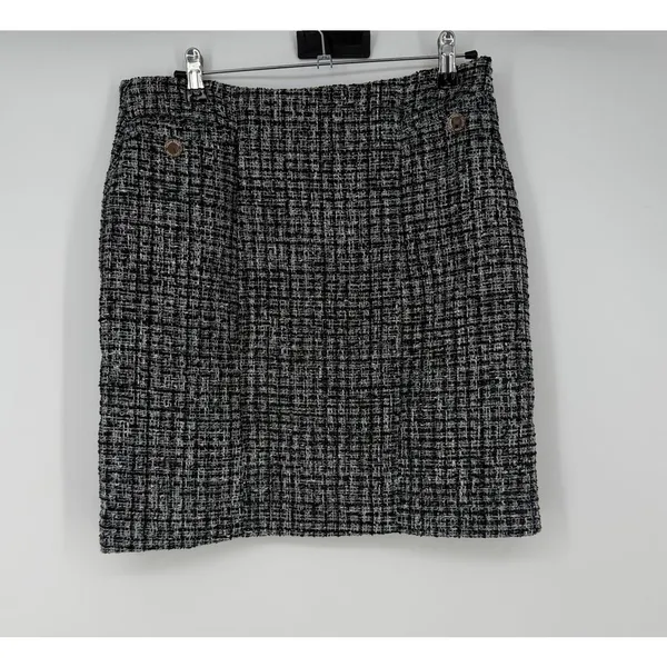 Calvin Klein Women's Tweed Miniskirt Size 6 - Image 5