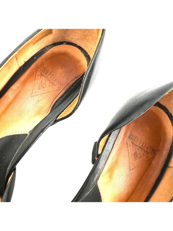 John Fluevog Earhart D'Orsay Pump Black Size 7.5 - Image 10