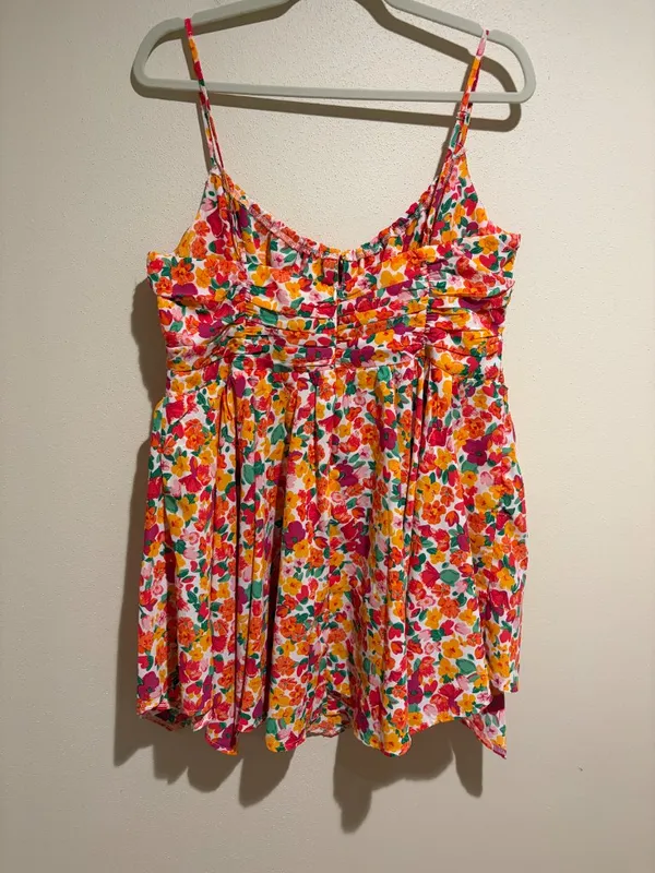 Princess Polly Barrett Mini Dress in Multi Floral - Image 13