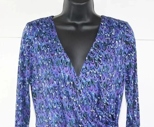 ladies blue TORY BURCH Dress size L - Image 2