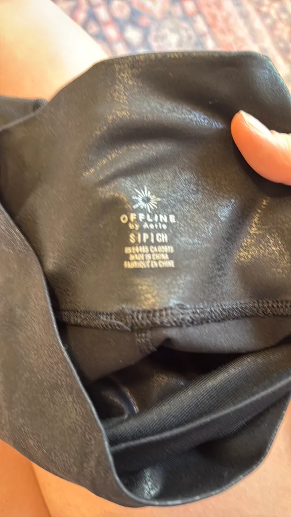 OFFLINE by Aerie Leggings Metallic - Image 3