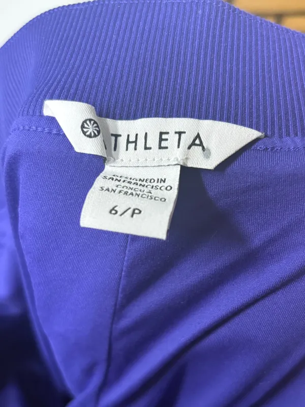 Athleta‎ Purple Brooklyn Lined Pants Size 6P - Image 6