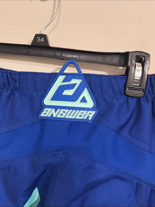 Answer Racing Answer Racing Syncron Flow Pants Motocross Streetstyle size 4 Blue - Image 11