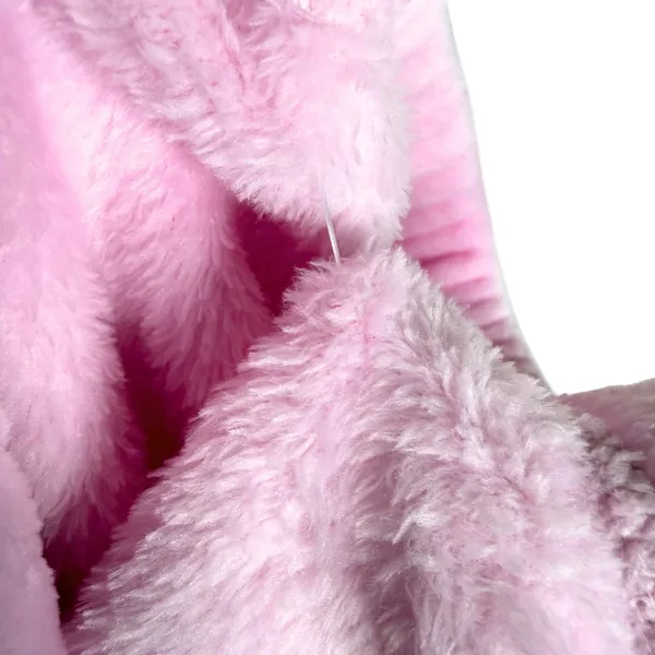 Young & Chic Plush Wide Leg Pajama Pants Size Juniors XL Pink Cozy Soft Lounge - Image 5