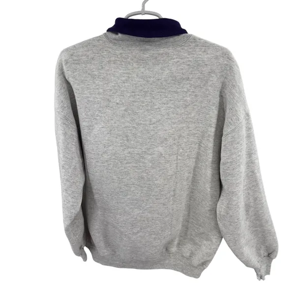Gopher Sport vintage turtleneck winter scene XL glitter puff paint casual - Image 2
