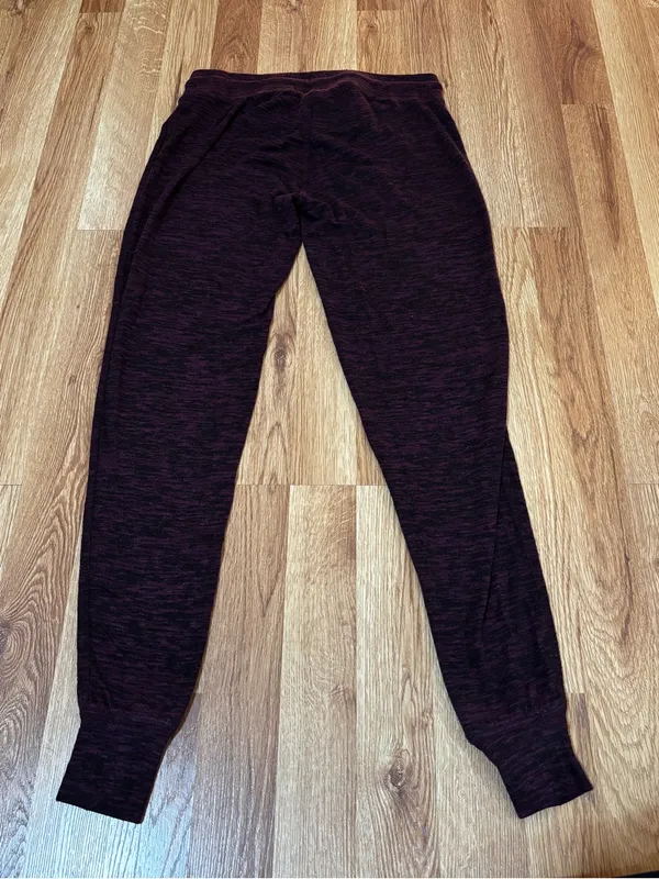 Prince & Fox Marled Plum Jogger Pants Purple Size XXS - Image 4