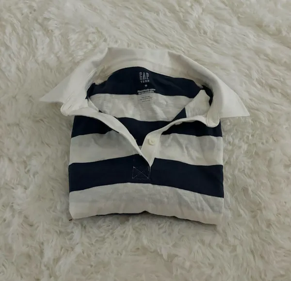 Gap Cropped Polo Shirt - Image 2