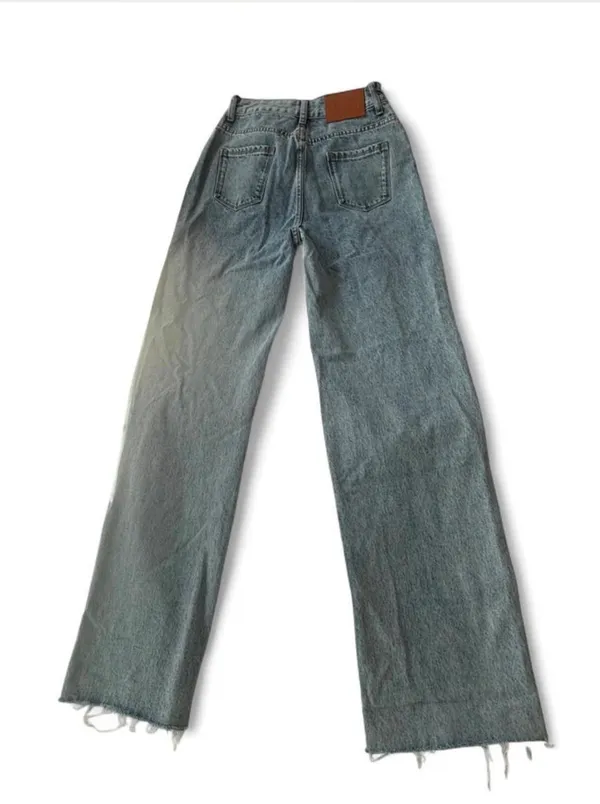 Princess Polly High-Waisted Jeans Straight-Leg - Image 4