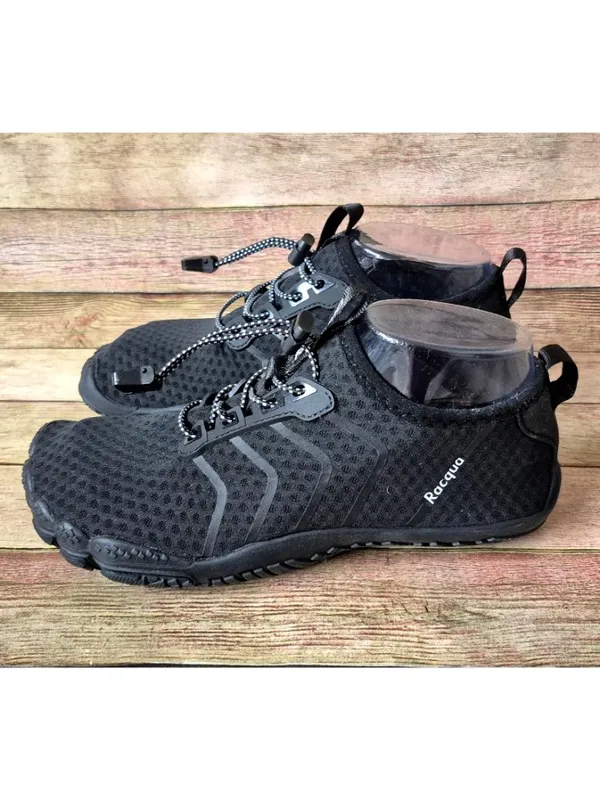 Racqua Black Water Shoes Quick Dry Barefoot Water Sport Beach Swim Size M 5 W 8 - Image 8