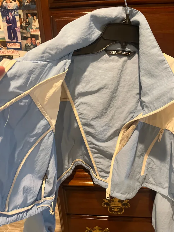 Zara Cropped Jacket - Image 4