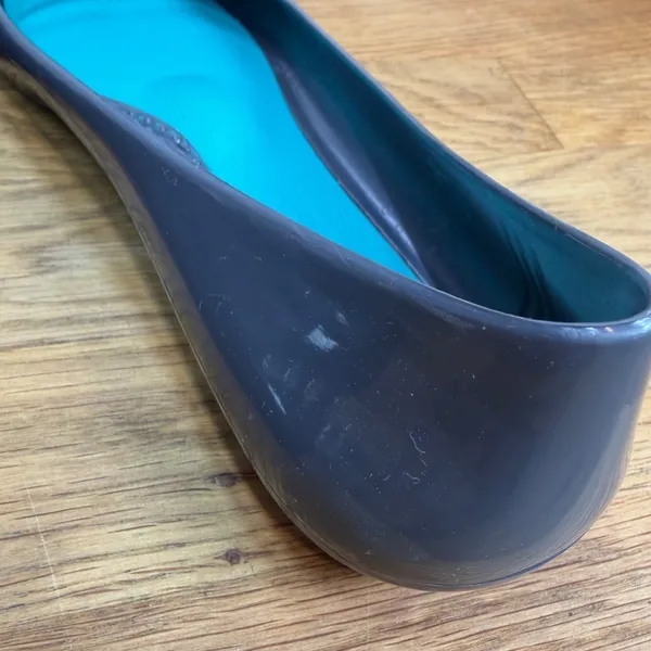Oka.B Jelly Taylor Ballet Flats Shoes Women's 9 Gray Comfort Slip On Round Toe - Image 9