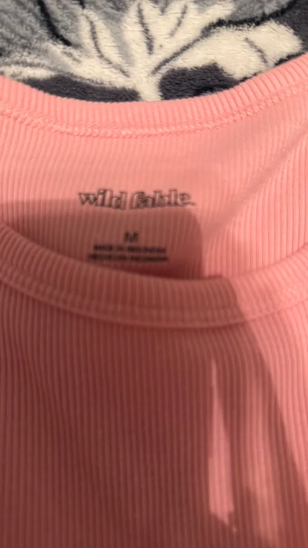 Wild Fable Pink cropped tank top - Image 2