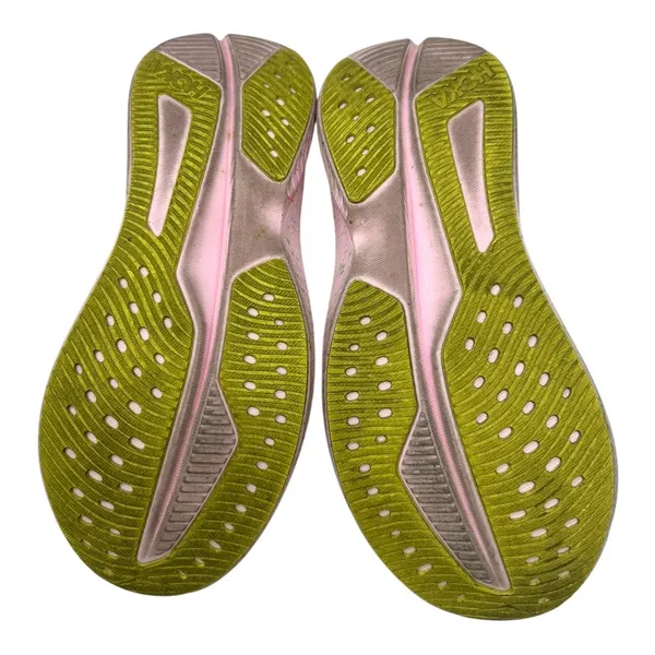 Hoka One One Mach 6 Women’s Running Shoes Pink Yellow Size 7.5 - Image 8