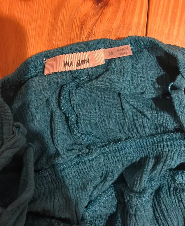 Mi Ami Top Blue Size M - Image 3