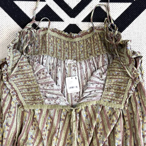 Intimately Free People Rule The World Floral Maxi Jumpsuit in Fern Combo Large - Image 14
