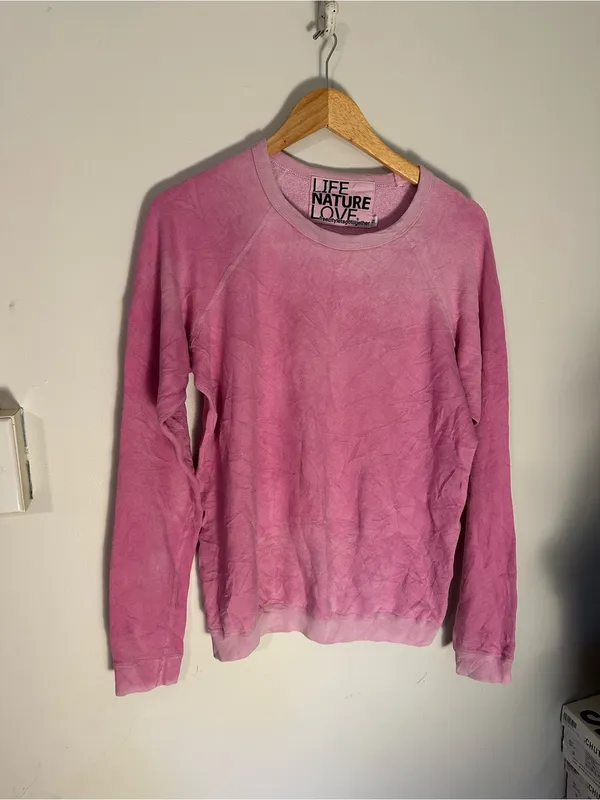 Free City Lucky Rabbit sweatshirt pink small - Image 2