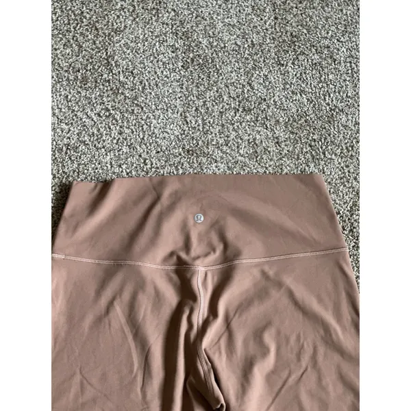 Lululemon Align High-Rise Leggings 25 Sz 14 Dusty Clay Hidden Pocket Activewear - Image 8