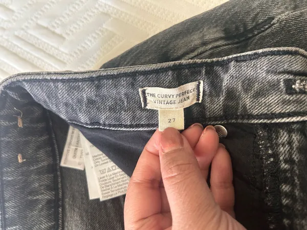 Madewell The Perfect Vintage Black Jeans - Image 2