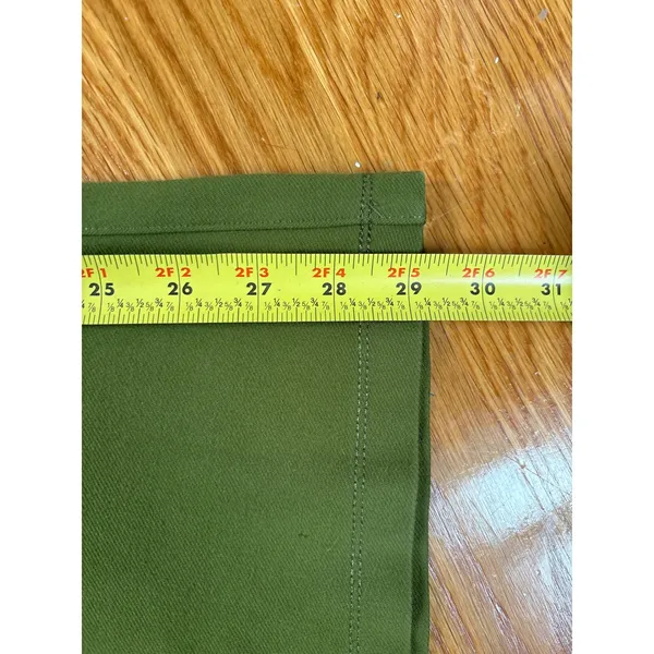 Betabrand Olive‎ Green Dress Pant Yoga Pants Straight Leg Medium Petite MP - Image 4