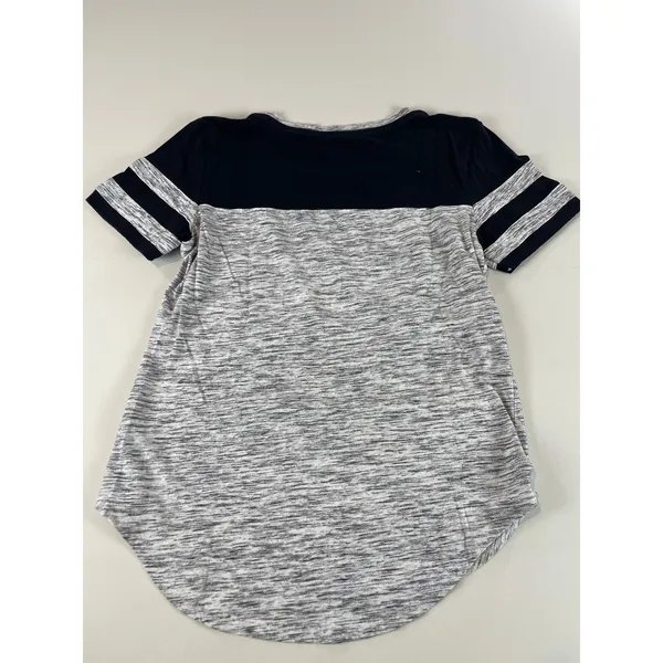 Carolina Panthers Womens Gray and Black Short Sleeve Tee High‑Low Hem Size M - Image 7