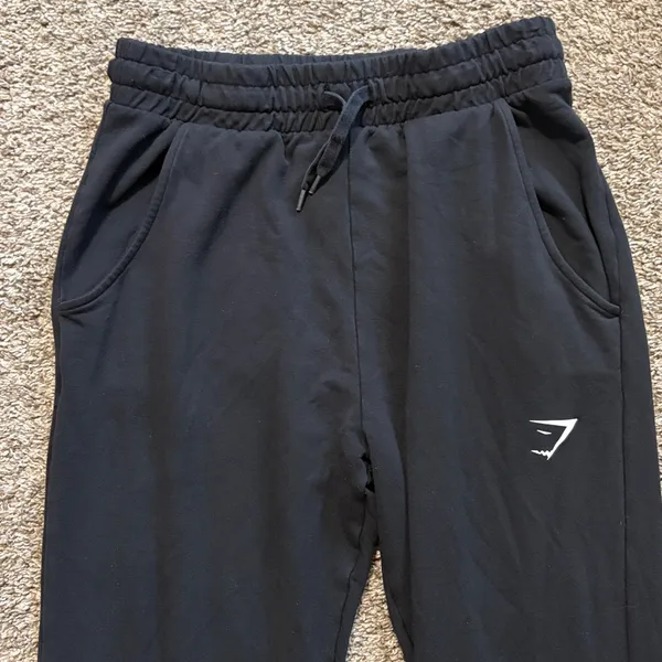 Gymshark Women’s Black Regular‎ Fit Training Joggers Small - Image 4