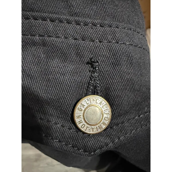 New J Galt Brandy Melville M Black Skinny Combat Pants Low Rise‎ Cargo Punk Y2K - Image 13