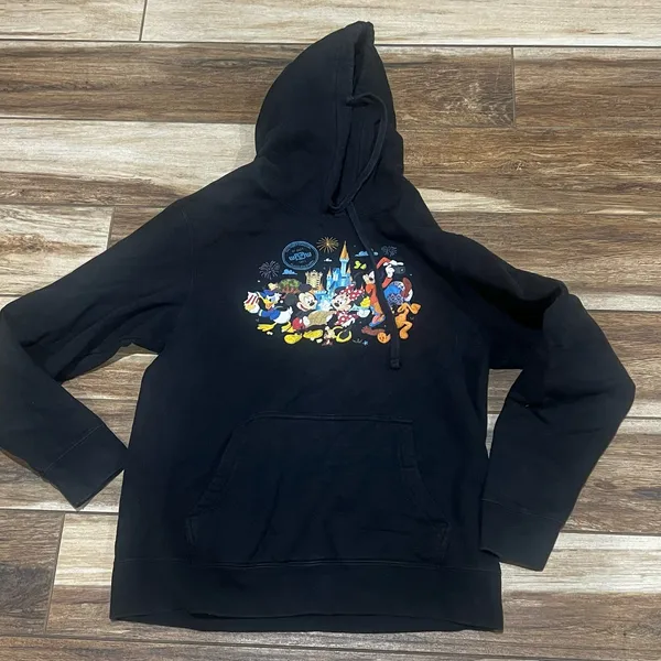 Disney Mickey and Friends black pullover hoodie - Image 6