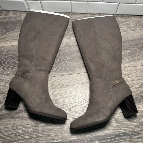 GIANI BERNINI‎ ADONNYS MEMORY FOAM KNEE-HIGH BOOTS 11M wide calf - Image 4