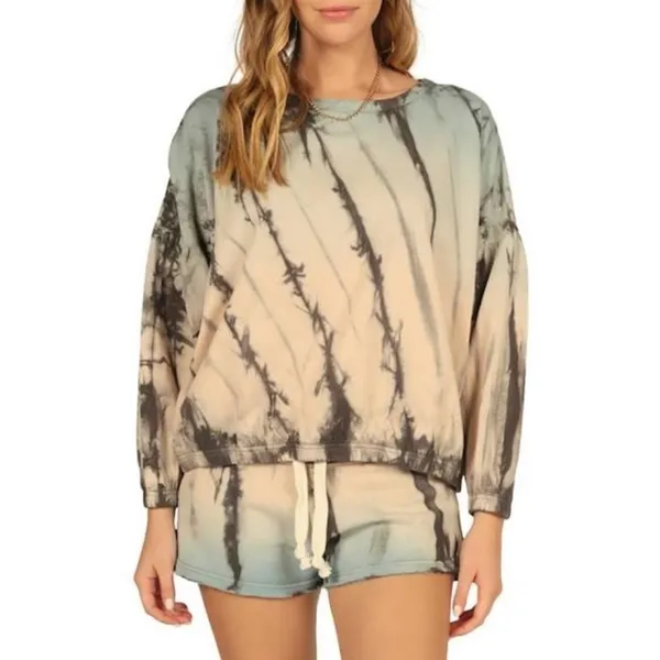 NWT Vintage Havana Cotton Tie‎ Dyed Burnout Top S - Image 2