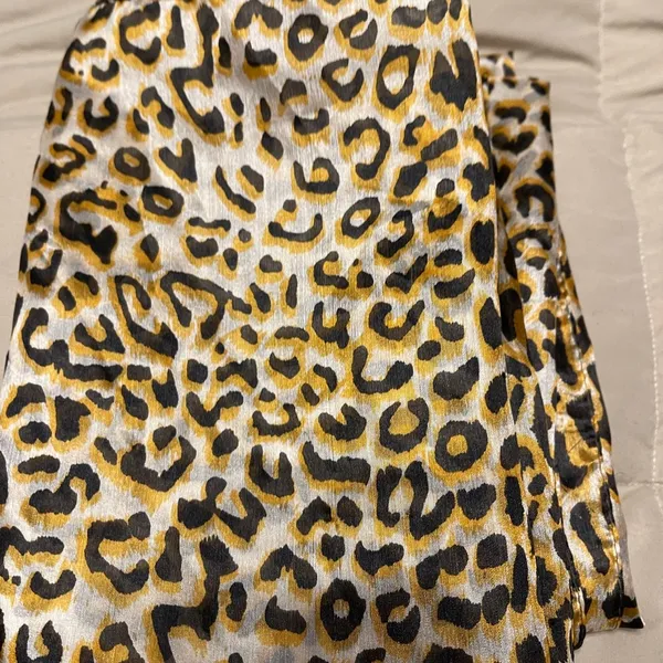 Leopard print scarf - Image 2