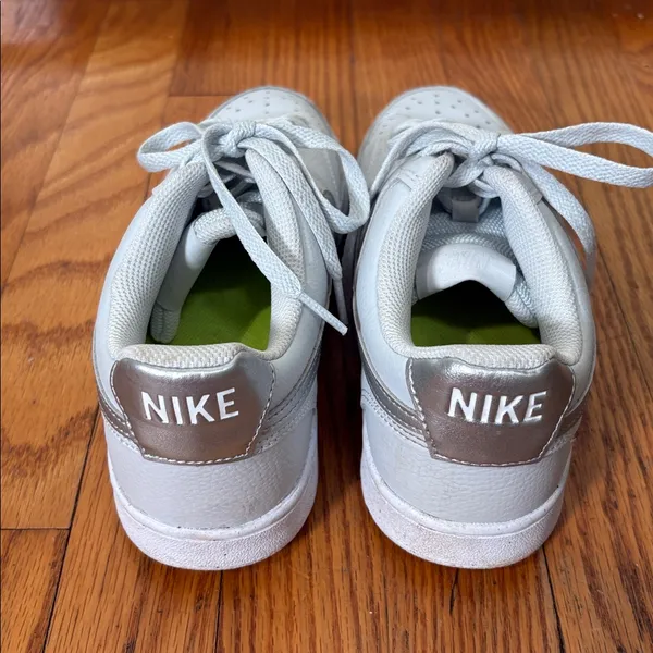 Nike Court Vision Low Next Nature Sneaker‎ Shoe Grey women’s size 9 - Image 5