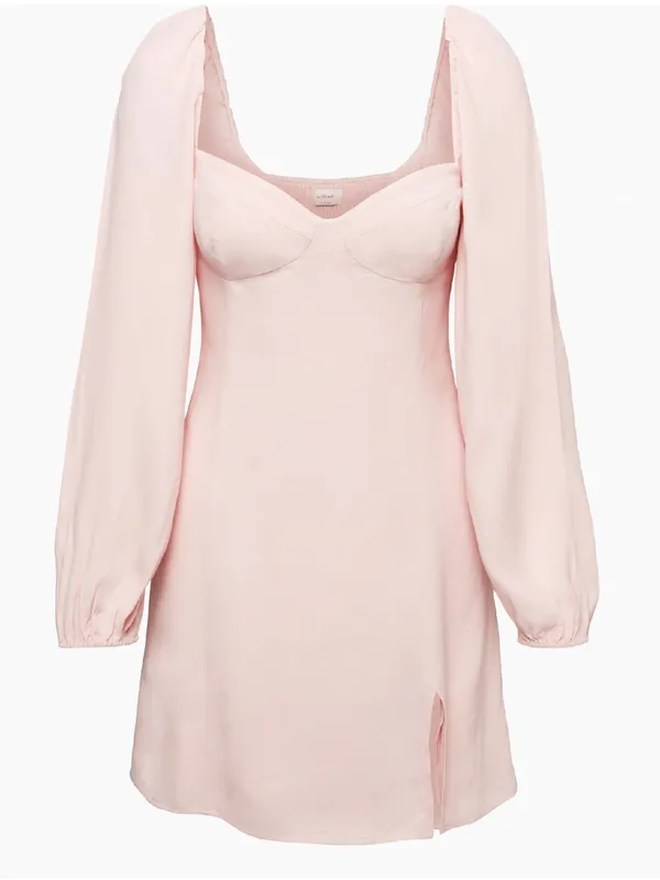 Aritzia Wilfred Novella Dress in Poetic Pink 4 - Image 6