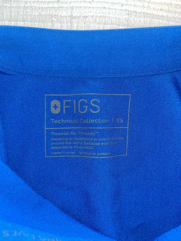 FIGS Scrubs Set Blue Jogger - Image 2